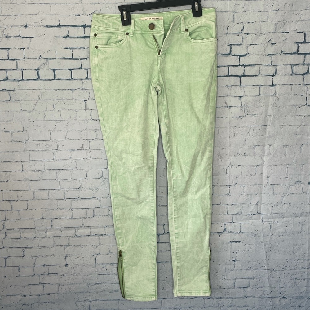 Mint Green Women's Jeans